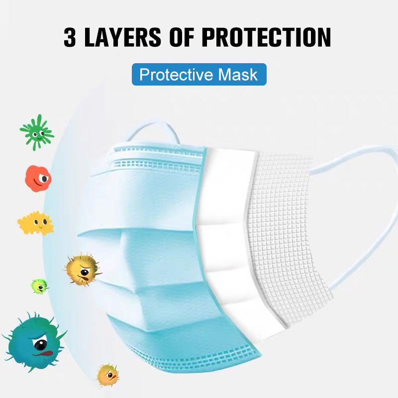 Professional Medical Mask Disposable 3-Ply Face Mask Antiviral Medical-Surgical Mask Professional Medical Mask Disposable 3-Ply Face Mask Antiviral Medical-Surgical Mask